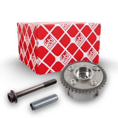 Abbildung von FEBI BILSTEIN 173909 Nockenwellenversteller mit Schraube VOLKSWAGEN: Jetta 4, SKODA: Octavia II Hatchback