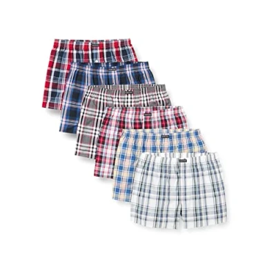 Abbildung von Lower East Herren Le150 Boxershorts, Kariert, L EU