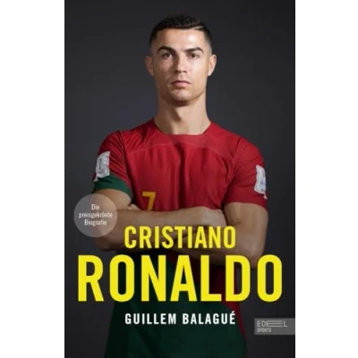 Abbildung von Cristiano Ronaldo. Die preisgekrönte Biografie: Geschichte eines der besten Fußballer aller Zeiten perfekte Lektüre zur Fußball EM