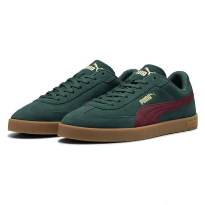 Abbildung von Puma CLUB II ERA Unisex Sneaker low, Größe: 38.5, Green terrain/ruby shimmer Schuhe