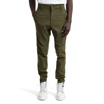 Abbildung von G Star Herren Bronson 2.0 Slim Chino, Mehrfarben (Asfalt/dk Moss Dobby D21038 D732 G778), 32W / 34L