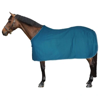 Abbildung von Horka Abschwitzdecke Economy Fleece Petrol 135/185