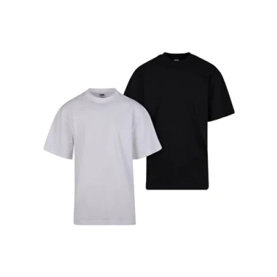 Abbildung von Urban Classics TALL TEE 2PACK Tshirt basic, Herren, Größe: XXL, White black