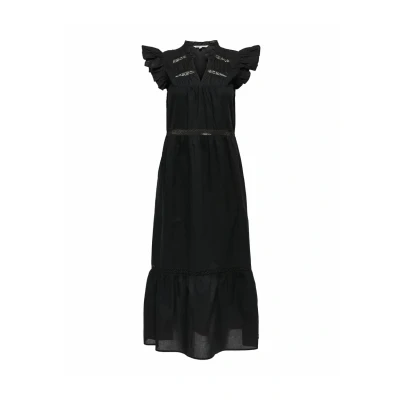 Abbildung von ONLY Onlsunny Langes Maxikleid, Damen, Größe: XS, Black
