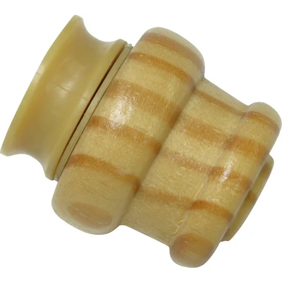 Abbildung von GARDINIA Träger Für Vitragestange Montana Mit Ø 11 mm, Distanzstück, Zum Schrauben oder Kleben, Scheibenstangen, Länge: 3 cm, Holz, Kiefer/Natur