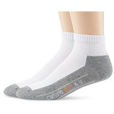 Abbildung von Camano Herren 5932 Sportsocken, Weiß (White 1), (Herstellergröße: 43/46) (2er Pack)
