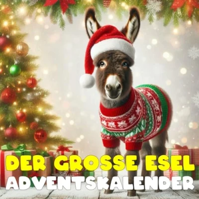Abbildung von Esel Adventskalender: Mit 24 stimmungsvollen Bildern und faszinierenden Fakten bis Weihnachten
