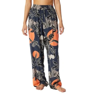 Abbildung von Schiesser WEB LANG MIX Nachtwäsche Hose, Damen, Größe: 36, Orange