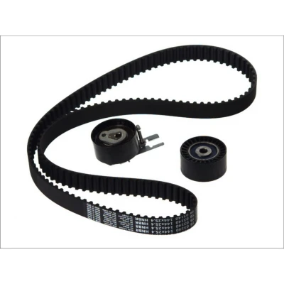 Abbildung von SKF VKMA 03140 Zahnriemensatz 144 mit abgerundetem Zahnprofil CITROËN: C3 II, I Hatchback, FORD: FIESTA 6, 5, MAZDA: 2 Hatchback