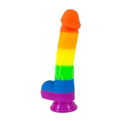 Abbildung von Naturdildo „PRIDE!“ mit Saugfuß