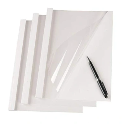 Abbildung von RAYSON Thermobindemappen, A4, 25 Blatt, 3 mm, Weiß, Stück