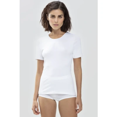 Abbildung von mey Emotion Unterhemd/shirt, Damen, Größe: 38, Weiß