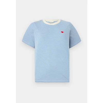 Abbildung von JDY Jdypisa Print Tshirt print, Damen, Größe: XS, Light blue