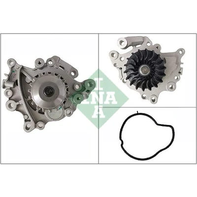 Abbildung von INA 538 0882 10 Wasserpumpe 18 für Zahnriementrieb PEUGEOT: 208 I Hatchback, 3008 SUV, TOYOTA: ProAce Verso