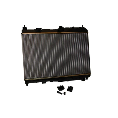 Abbildung von NISSENS 69235 Kühler, Motorkühlung Aluminium 350 563 23 Kühlrippen mechanisch gefügt