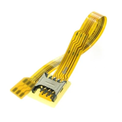 Abbildung von Chenyang Micro SIM Karte auf Nano Kit, männlich weiblich, Verlängerung, weich, flach, FPC Kabel 10 cm