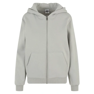 Abbildung von Urban Classics Sweatjacke, Damen, Größe: Large, Lightasphalt