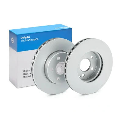Abbildung von DELPHI BG3755C Bremsscheibe 295 28 5 Belüftet beschichtet unbehandelt ohne Radlager, ABS Sensorring MERCEDES BENZ: E Class T modell