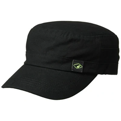 Abbildung von CHILLOUTS EL Paso Hat Military Cap Army Schirmmütze Sommer Kopfbedeckung, Militär Herren Verstellbar, Feldmütze Atmungsaktiv, Mütze mit Schirm UPF 50+ UV Schutz, schwarz