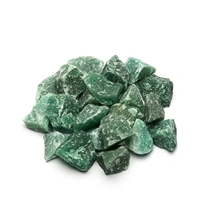 Abbildung von PURAJA Aventurin Edelsteine Set Naturbelassene Premium Rohsteine Vielseitige Verwendung als Wassersteine, Heilsteine, Chakrasteine Sortenreine Kristalle