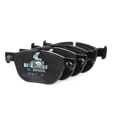 Abbildung von BOSCH 0 986 494 191 Bremsbelagsatz Low Metallic mit Montageanleitung, Anti Quietsch Blech, Kolbenclip BMW: X5, X6