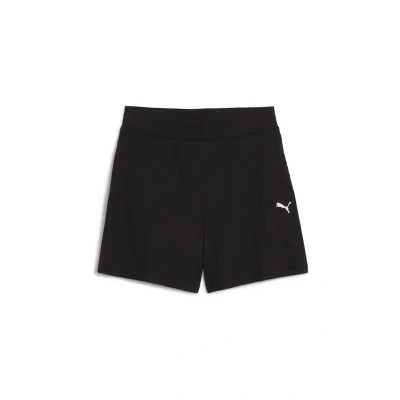Abbildung von Puma Elevated Gerippte 5 MIT Hohem BUND Jogginghose, Damen, Größe: XS, Black