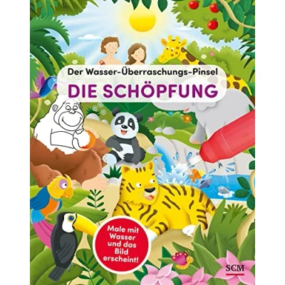 Abbildung von Der Wasser Überraschungs Pinsel Die Schöpfung: Male mit und das Bild erscheint! (Bibelgeschichten)