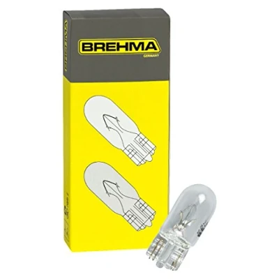 Abbildung von BREHMA 10x W5W Standlicht Autolampen T10 12V 5W Kennzeichenbeleuchtung Kofferraumbeleuchtung Innenraumbeleuchtung