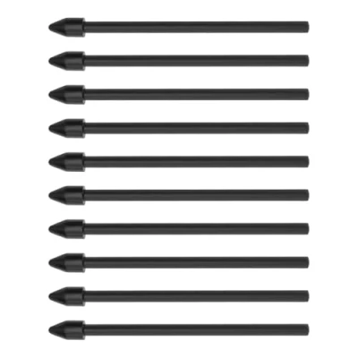 Abbildung von OTOTEC 10 Stück Spitzere Kunststoffspitzen für Digitale Stifte Kompatibel mit LAMY AL star EMR Z107 Z108 PC/EL Glatte Oder Raue Oberflächen 0,35 Mm Spitzenradius