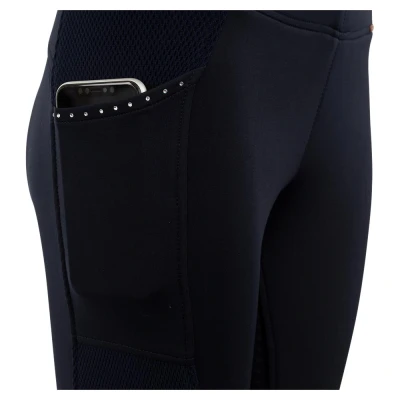 Abbildung von Premiere Reitleggings Blackhorn Silikon Besatz Navy 38