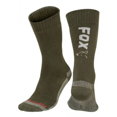 Abbildung von Fox Green/Silver Thermolite Long Socks (44 47) Angelsocken