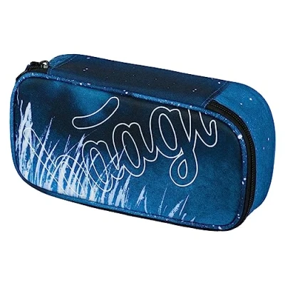 Abbildung von Baagl Federmäppchen für Jungen Schulmäppchen Schreibwaren Schulsachen Federtasche, Kinder Federmappe, Etui Schule (Skate Steel)