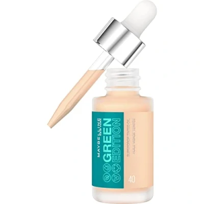 Abbildung von Maybelline New York Superdrop Tinted DRY OIL Green Edition Foundation, Damen, Größe: 20 ml, 40