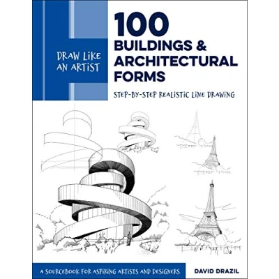 Abbildung von Draw Like an Artist: 100 Buildings and Architectural Forms: Step by Realistic Line Drawing A Sourcebook for Aspiring Artists Designers (6)