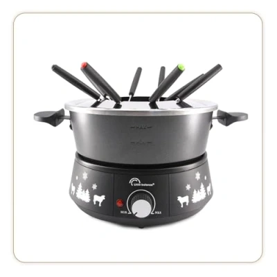 Abbildung von LITTLE BALANCE 8690 Fonduegerät, Aluminium