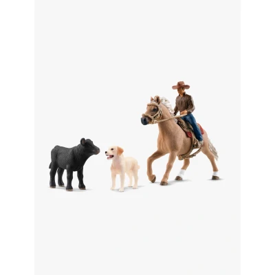 Abbildung von Schleich Spielzeugset 42578 Westernreiten