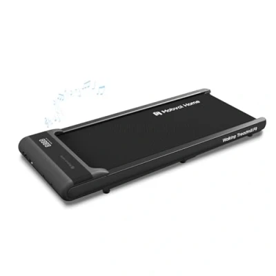 Abbildung von Mobvoi Walking Pad Untertisch Laufband, Tragbar, klein, 2 in 1 Laufbänder für Zuhause und Büro, Jogging Zwift Kinomap mit LED Display, Fernbedienung, 6 km/h, Platzsparend