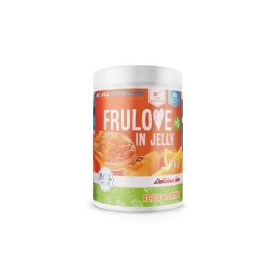 Abbildung von ALLNUTRITION Frulove In Jelly Apricot &amp; Orange Zuckerfreie Marmelade ohne Zucker 80% Fruit Kalorienarme Süßigkeiten Fruchtaufstrich Brotaufstrich Vegan 1000g