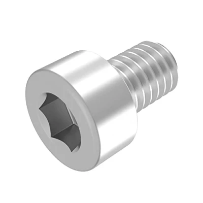 Abbildung von SECCARO Zylinderschraube M8 x 12 mm, Edelstahl V2A VA A2, DIN 912 / ISO 4762, Innensechskant, Vollgewinde, 20 Stück