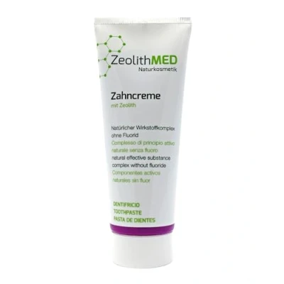 Abbildung von Zeolith MED Zahncreme 75 ml, Premium Xylit Zahnpasta ohne Fluorid, natürlicher Wirkstoffkomplex