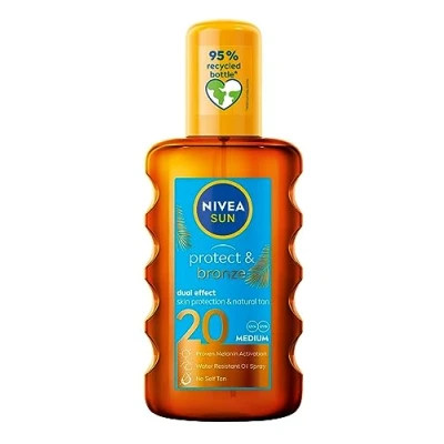 Abbildung von NIVEA SUN Protect &amp; Bronze Sonnenöl SPF 20, 200ml