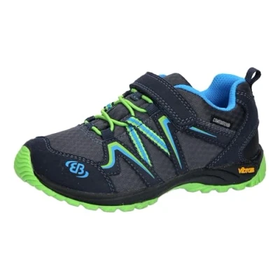 Abbildung von Brütting Rockwall Trekkingsschuhe, Marine/Blau/Lemon, 35 EU