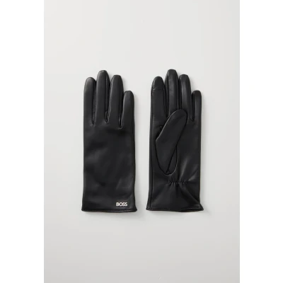 Abbildung von BOSS Gueen Fingerhandschuh, Damen, Größe: 8, Black
