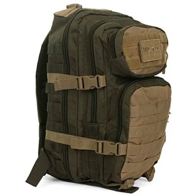 Abbildung von Mil Tec US Assault Pack Backpack,S,Ranger Green/Coyote