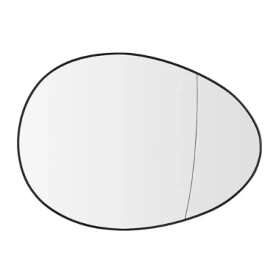 Abbildung von SENZEAL Spiegelglas Rechts Beifahrerseite Beheizbar mit Trägerplatte für Mini Clubman R55 Cooper R56 Cabrio R57 Coupe R58 Roadster R59 Countryman R60 Paceman R61 51162755626 (Rechts)