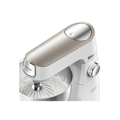 Abbildung von Kenwood Chef Baker PopTop Schutzhülle KAT65.000CP, kompatibel mit Titanium XL 5 &amp; 7L oder 3,5L 5L, Zubehör für Planetenkneter, Kunststoff, Champagner