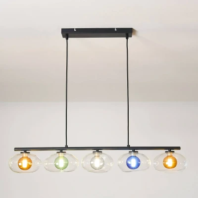 Abbildung von ECO LIGHT Pendelleuchte »Uranus«, 5 flammig, Leuchtmittel G9 ohne