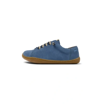 Abbildung von Camper PEU CAMI KIDS Unisex Sportlicher Schnürer für Kinder, Größe: 25, Mittelblau Schuhe
