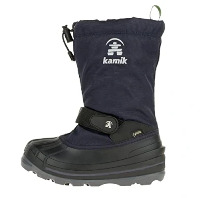 Abbildung von Kamik Waterbug Snowboot/Winterstiefel für Kinder, Größe: 31, Navy/marine Schuhe