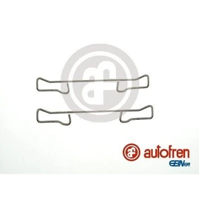 Abbildung von AUTOFREN SEINSA D42345A Zubehörsatz, Scheibenbremsbelag RENAULT: SCENIC 2, ESPACE 4, CLIO 3, FORD: KUGA Grand C Max